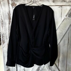 NWT Express twist front blouse